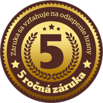 5 ročná záruka