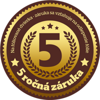 5 ročná záruka