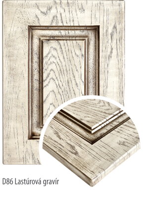 Patina gravír hnedá vintage D86 - fólia Lastúrová gravír