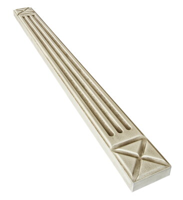 Ozdobná lišta - smotanová - Hnedá Provensál